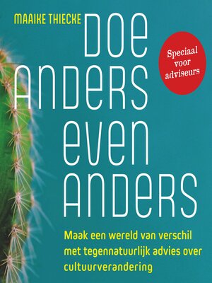 cover image of Doe Anders Even Anders